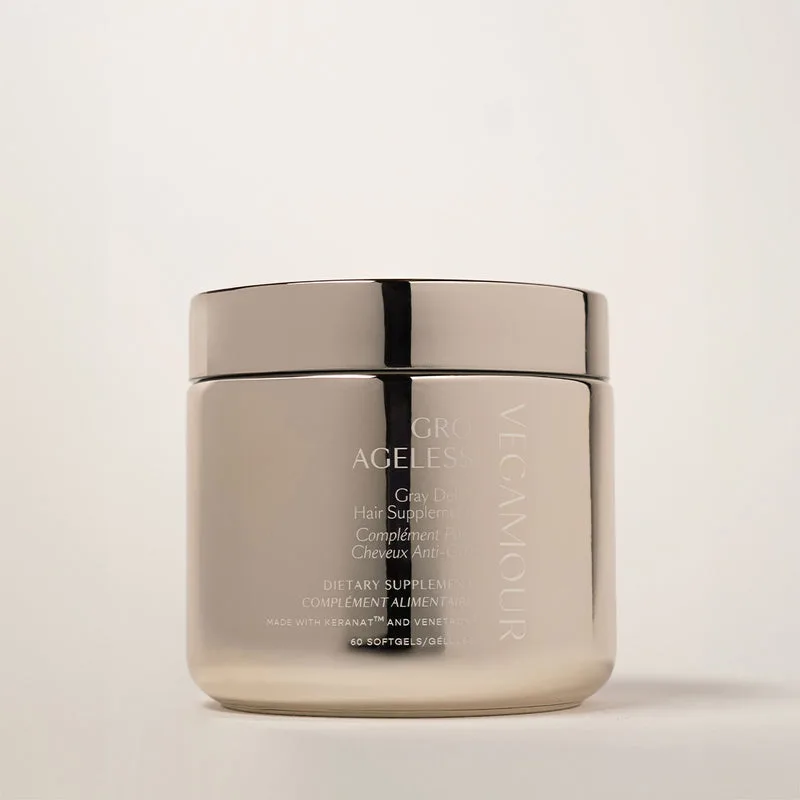 How to Use GRO AGELESS Gray Delay™ Hair Supplement in Your Daily Routine