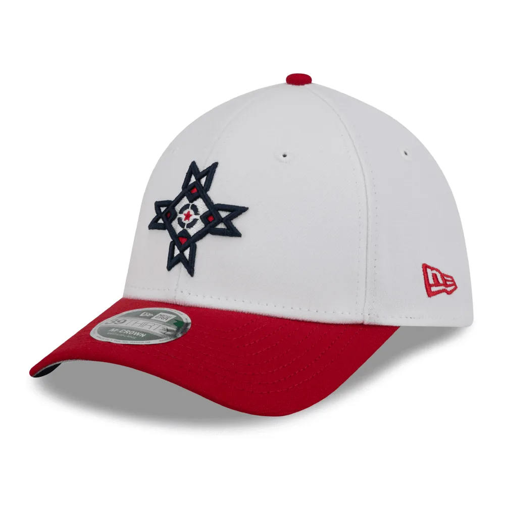 Casquette Indianapolis Indians Adult Native American Heritage New Era 39THIRTY Stretch Fit