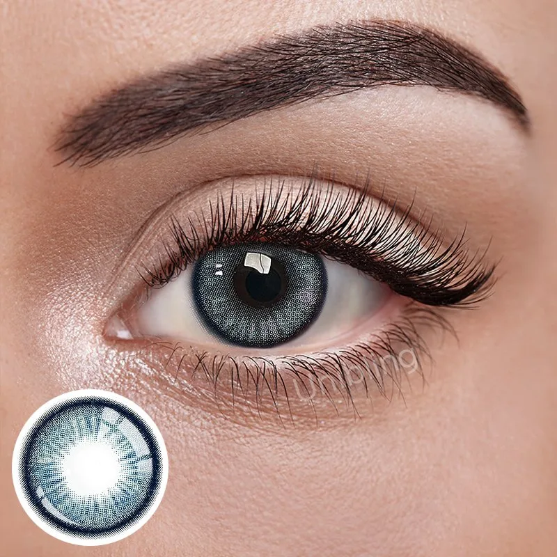 How to Match Blue Contact Lenses with Your Outfits