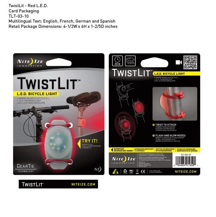 Đèn LED Nite Ize TwistLit: Chiếu sáng nhỏ gọn cho EDC