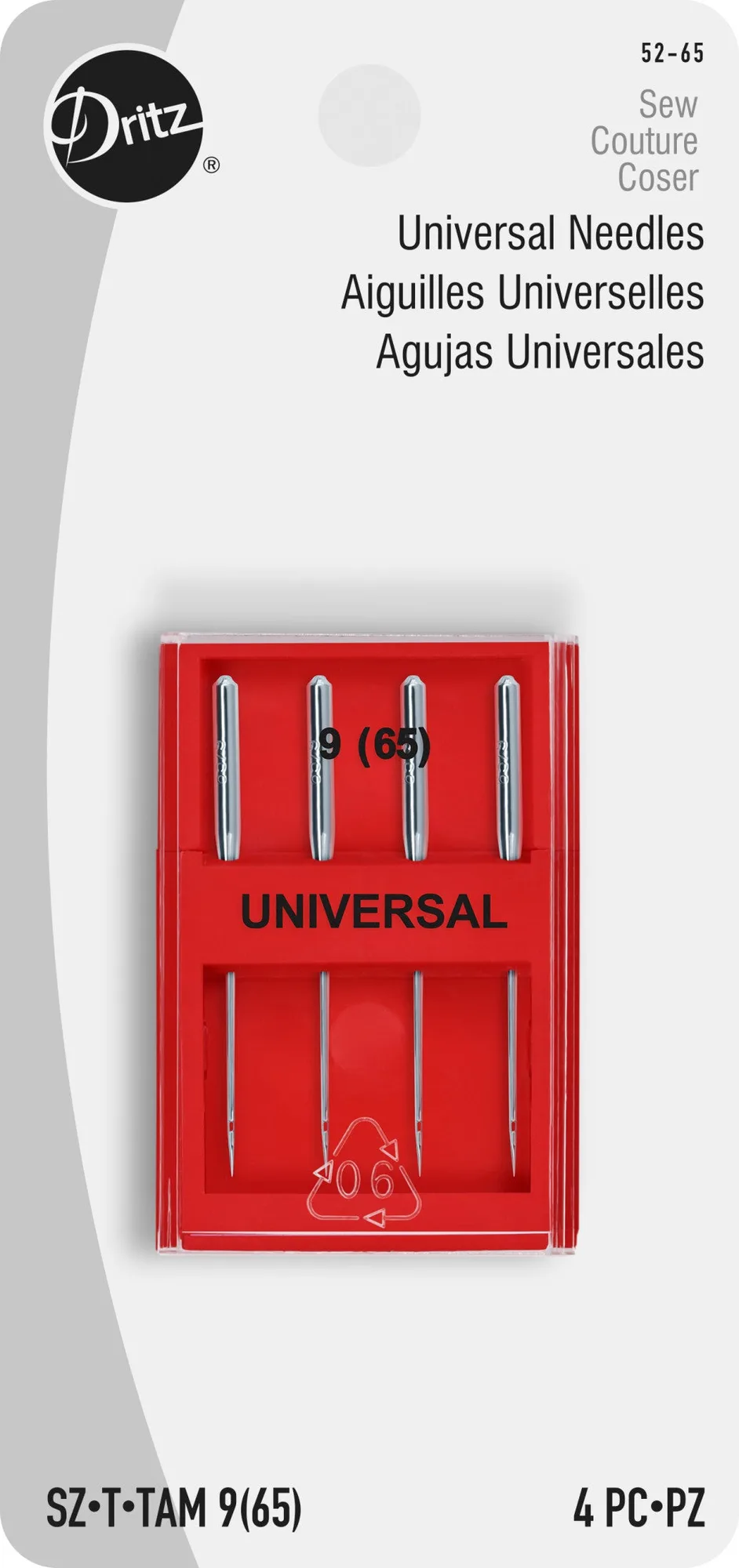 Universal Machine Needles, 4 pc