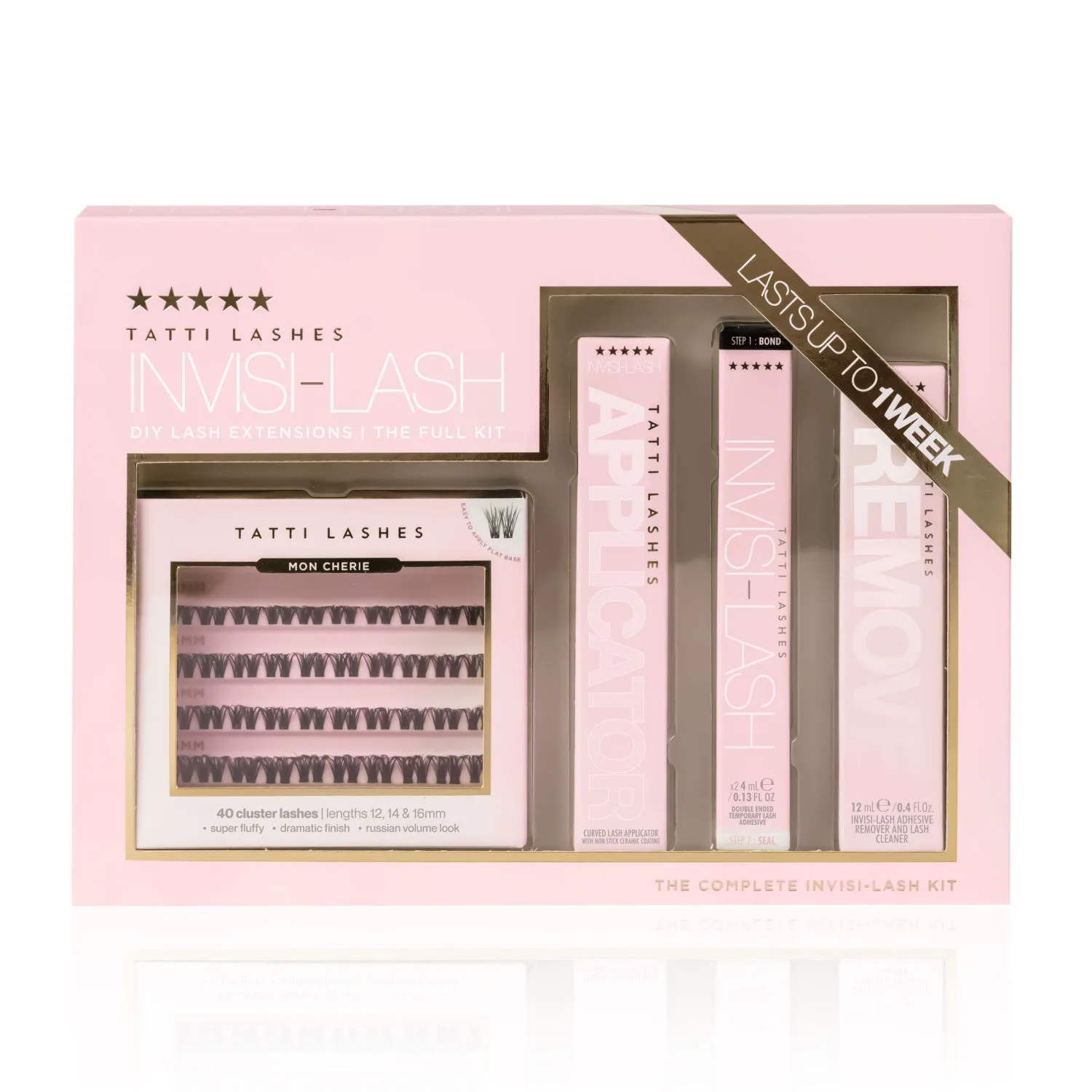 Invisi-Lash Full Kit Mon Cherie: Zawartość i działanie
