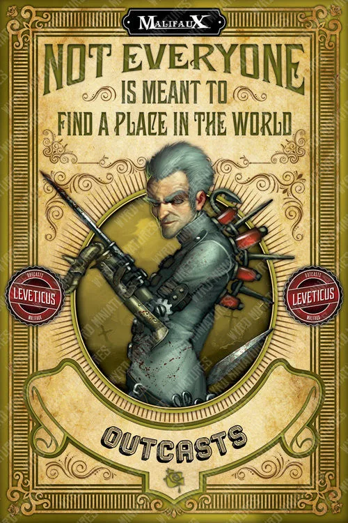 Malifaux Poster: Outcasts, Not Everyone