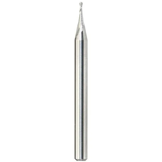 .011 Ball End Mill – 2 Flute