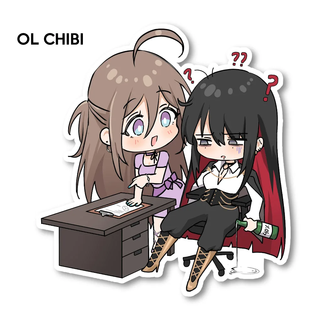 Z7 OL Chibi-Sticker: Verwendung & Platzierungsideen