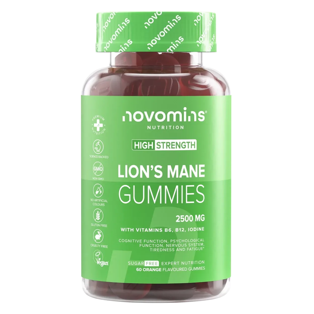 Lion's Mane Gummies 2500mg