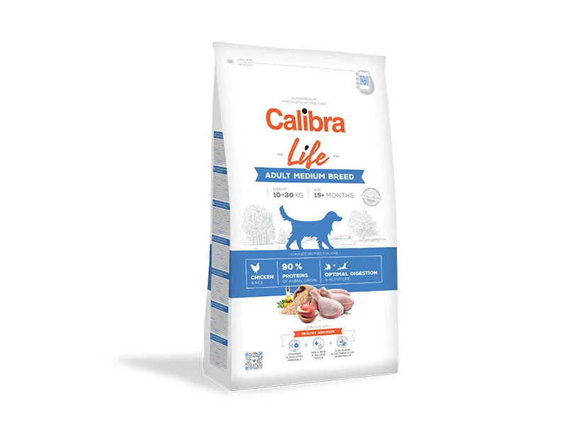 Calibra 犬糧 成犬 中型犬 雞肉