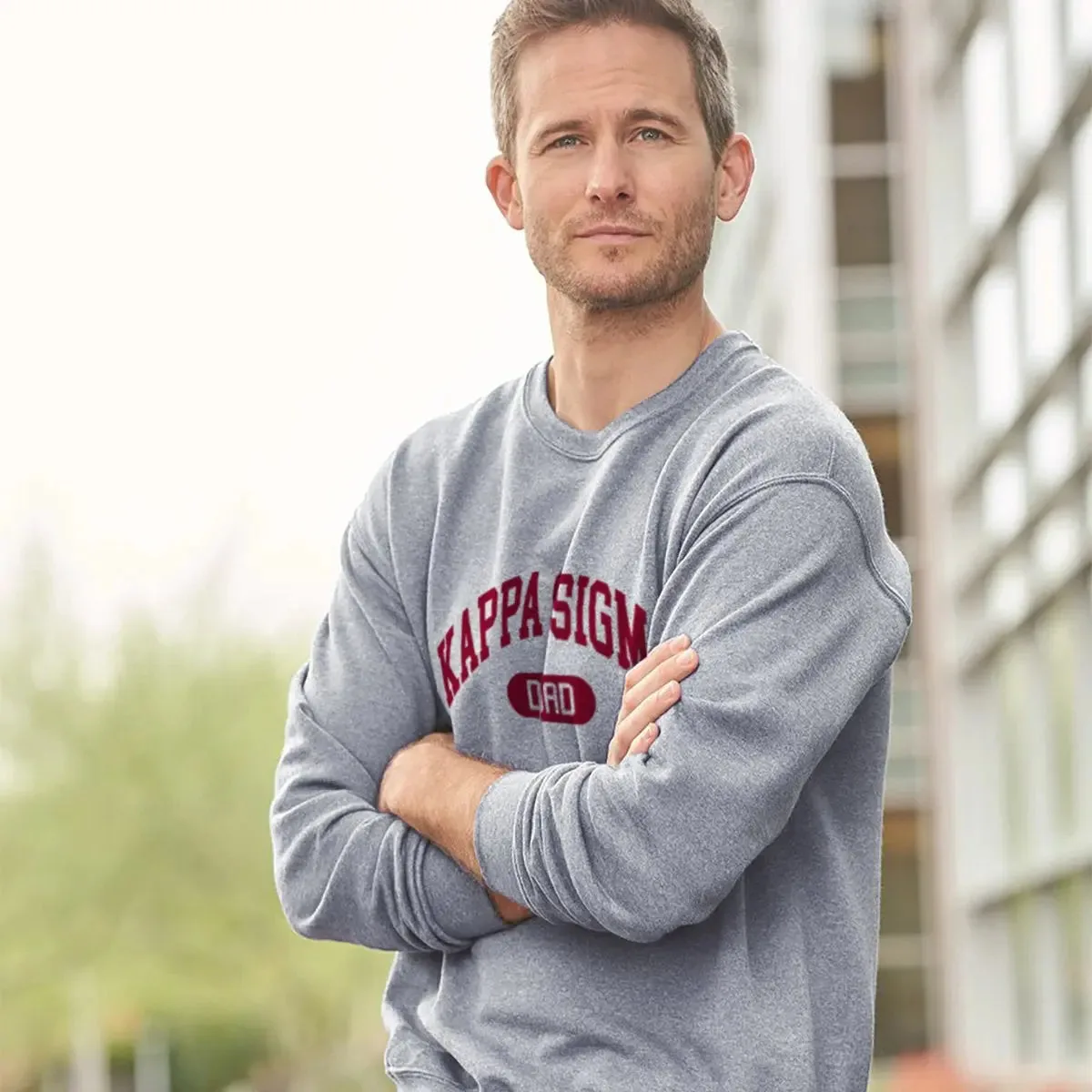Kappa Sig Classic Dad Crewneck