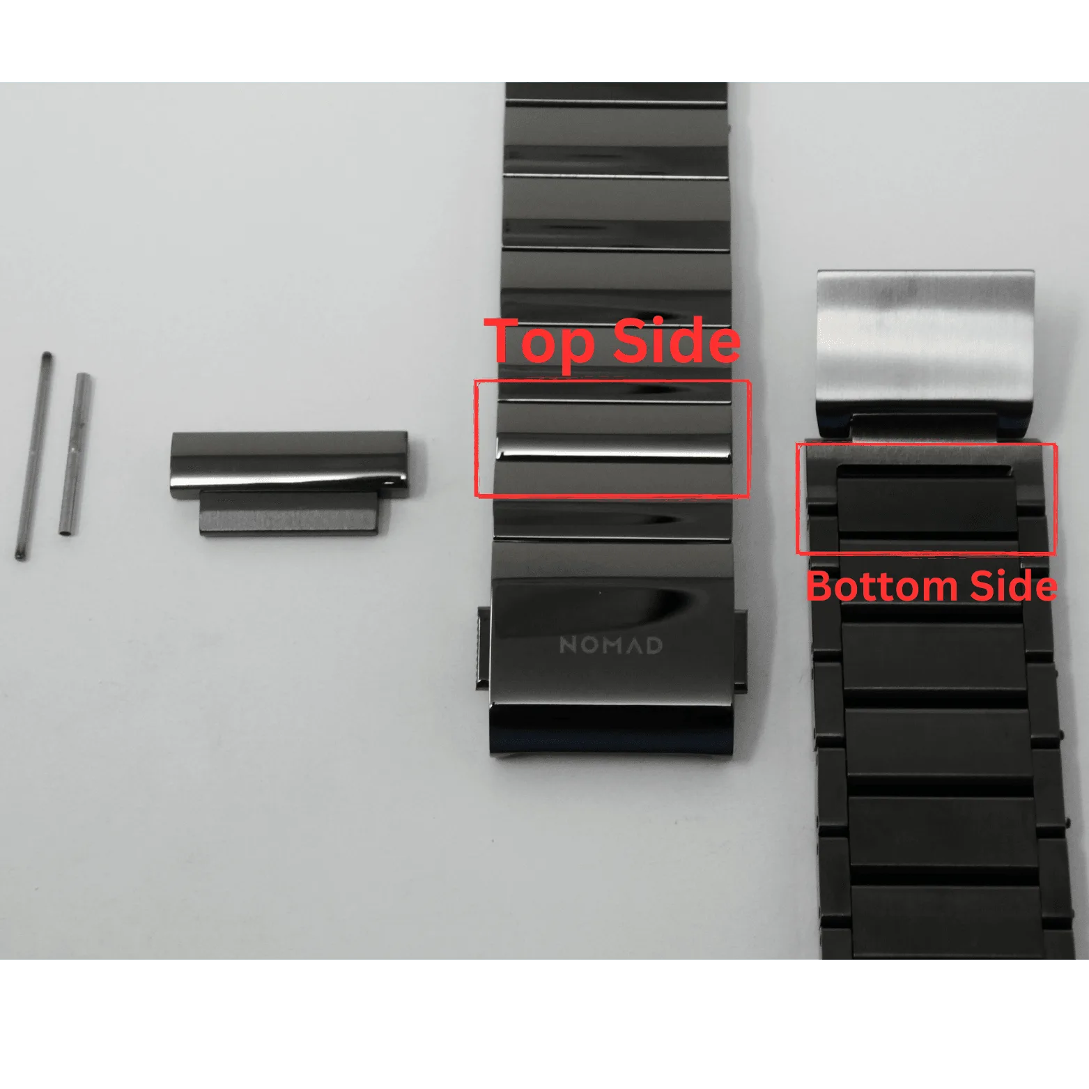 Replacement Part - 3/4 Link | Steel Band V2 | 45mm / 49mm | Graphite