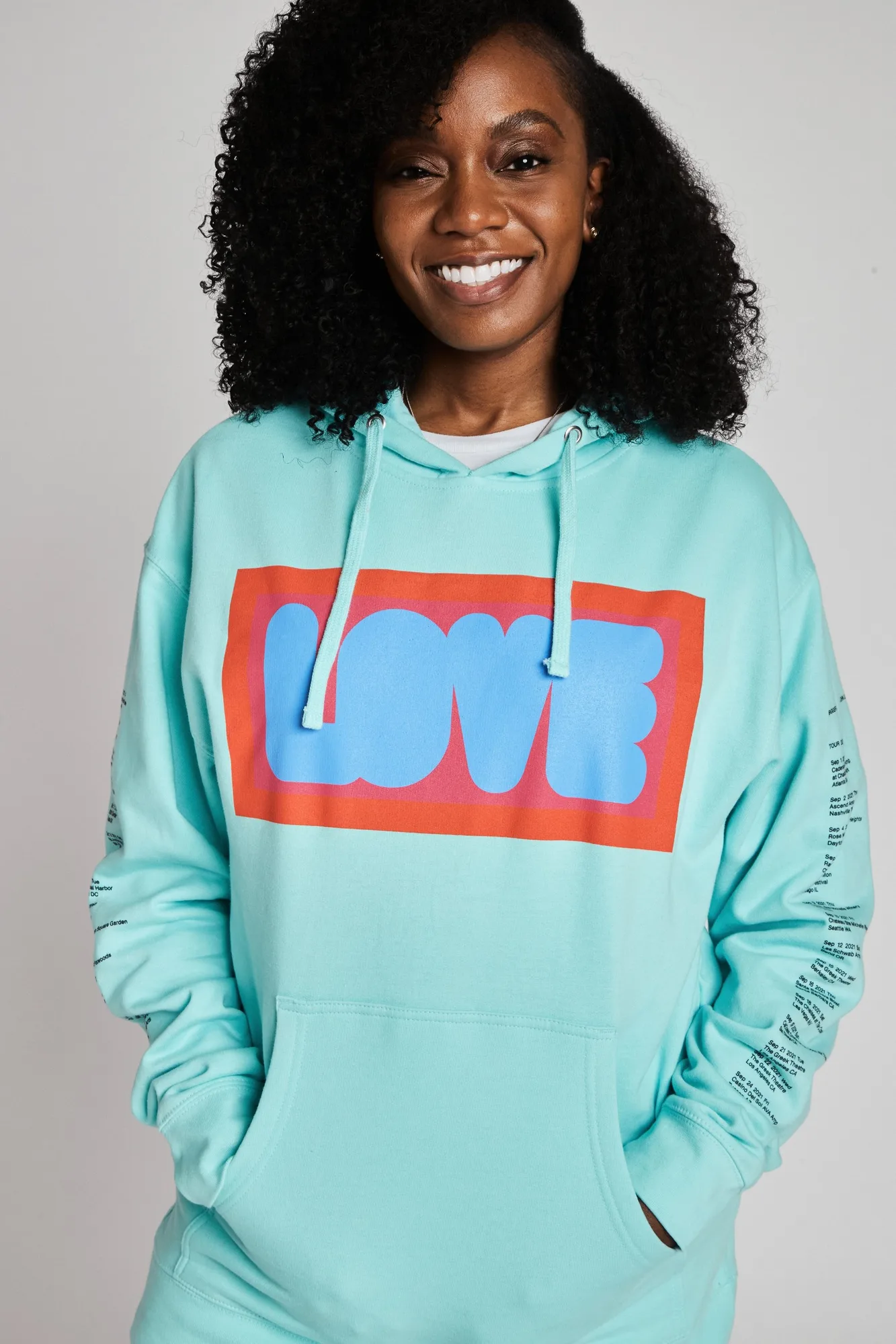 LOVE Hoodie (Green)