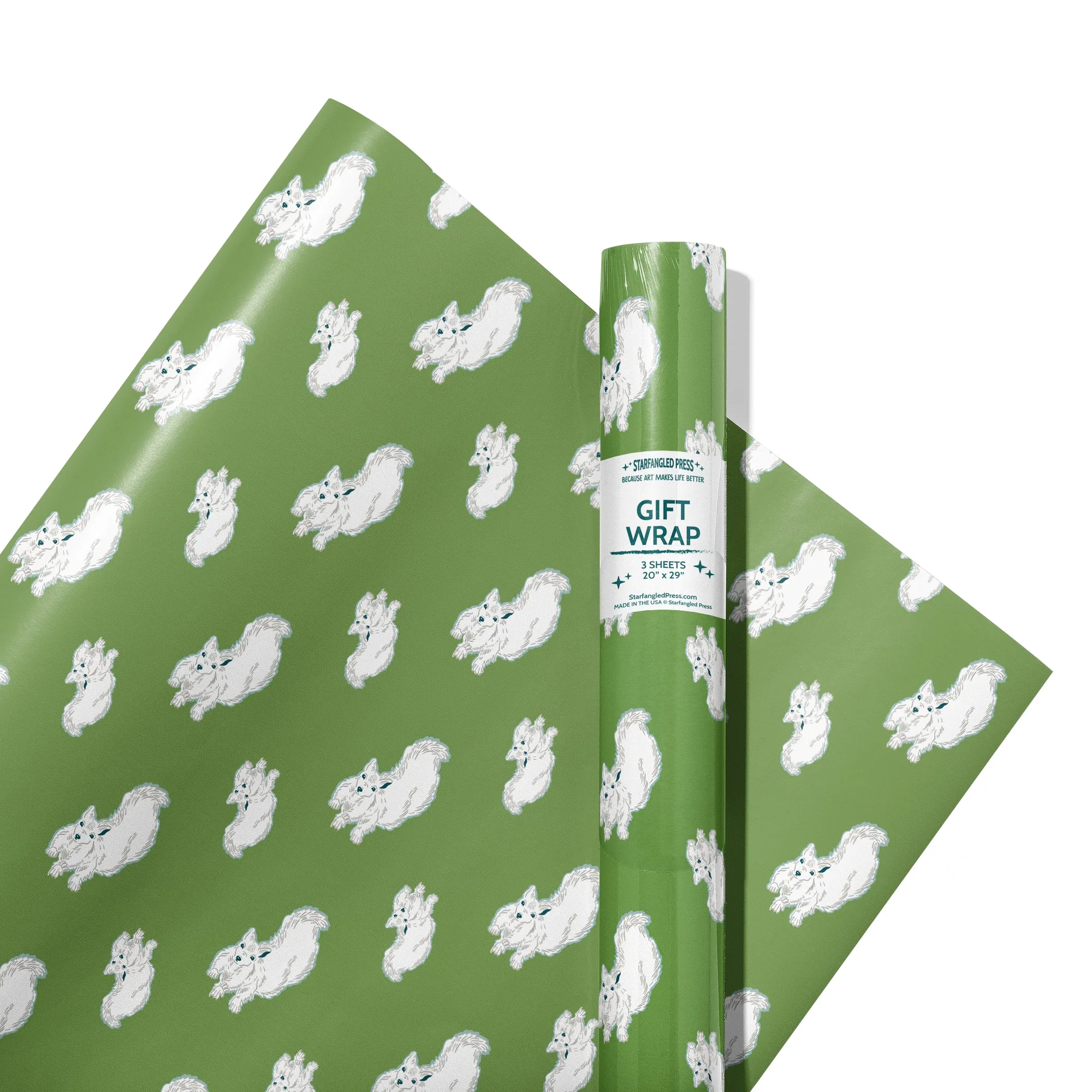 White Squirrel Party Carta Regalo