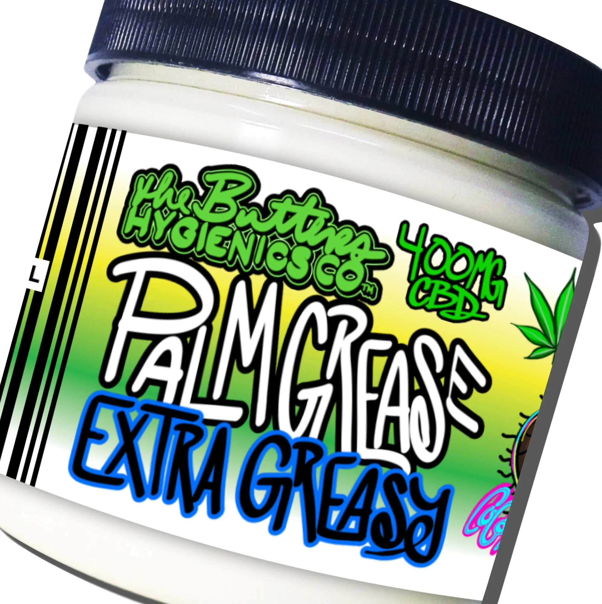 Palm Grease CBD: EXTRA GREASY (UNSCENTED) | Greasy, Slippery, Infused