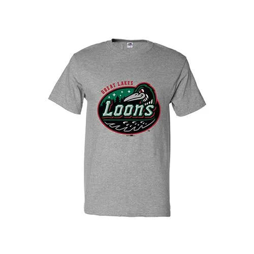 قمصان Great Lakes Loons: مقاسات الأطفال مقابل البالغين