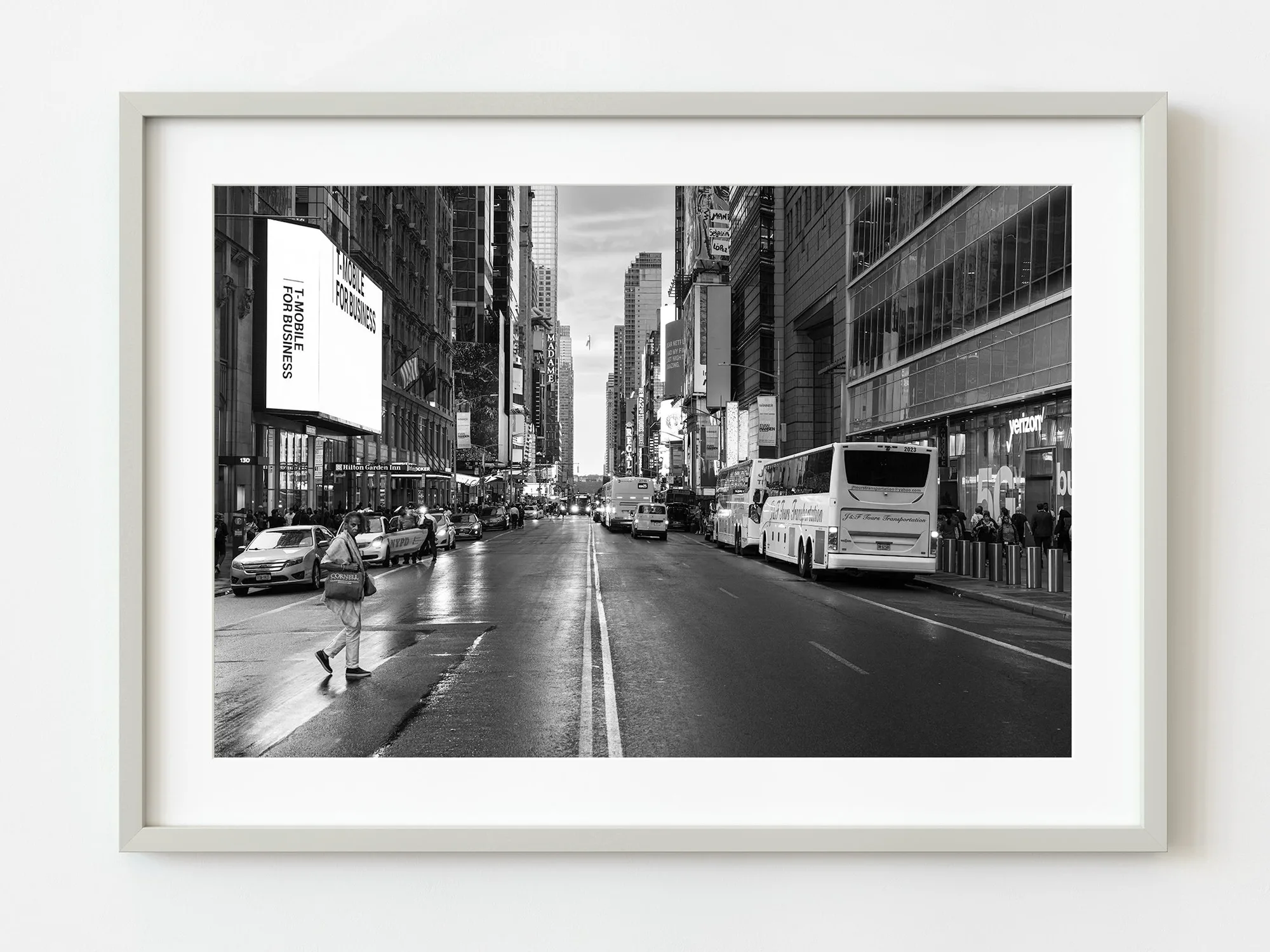 New York 42. Straße am frühen Abend | Limitierte Auflage von 10
