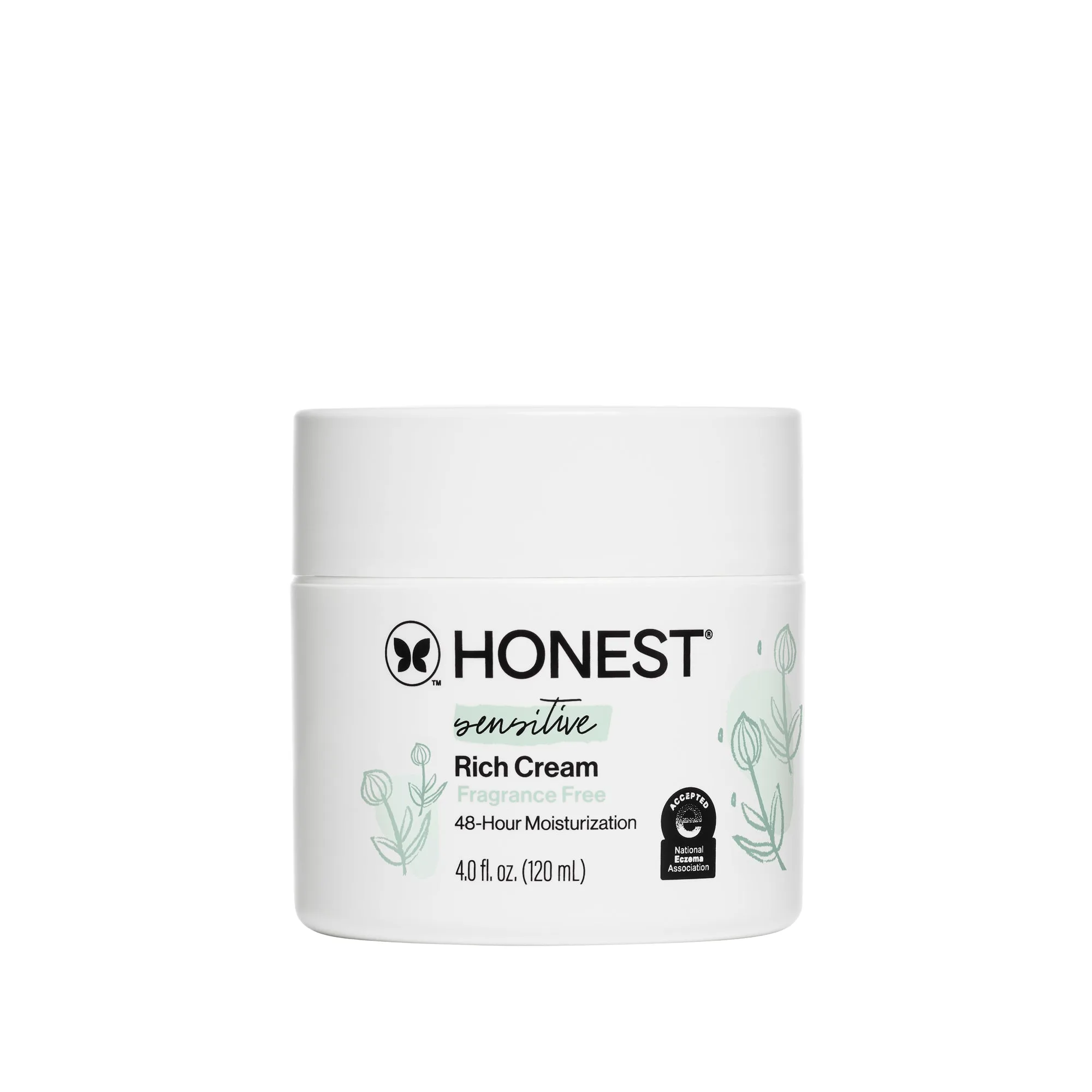 Sådan bruger du Sensitive Rich Cream på babys tørre pletter