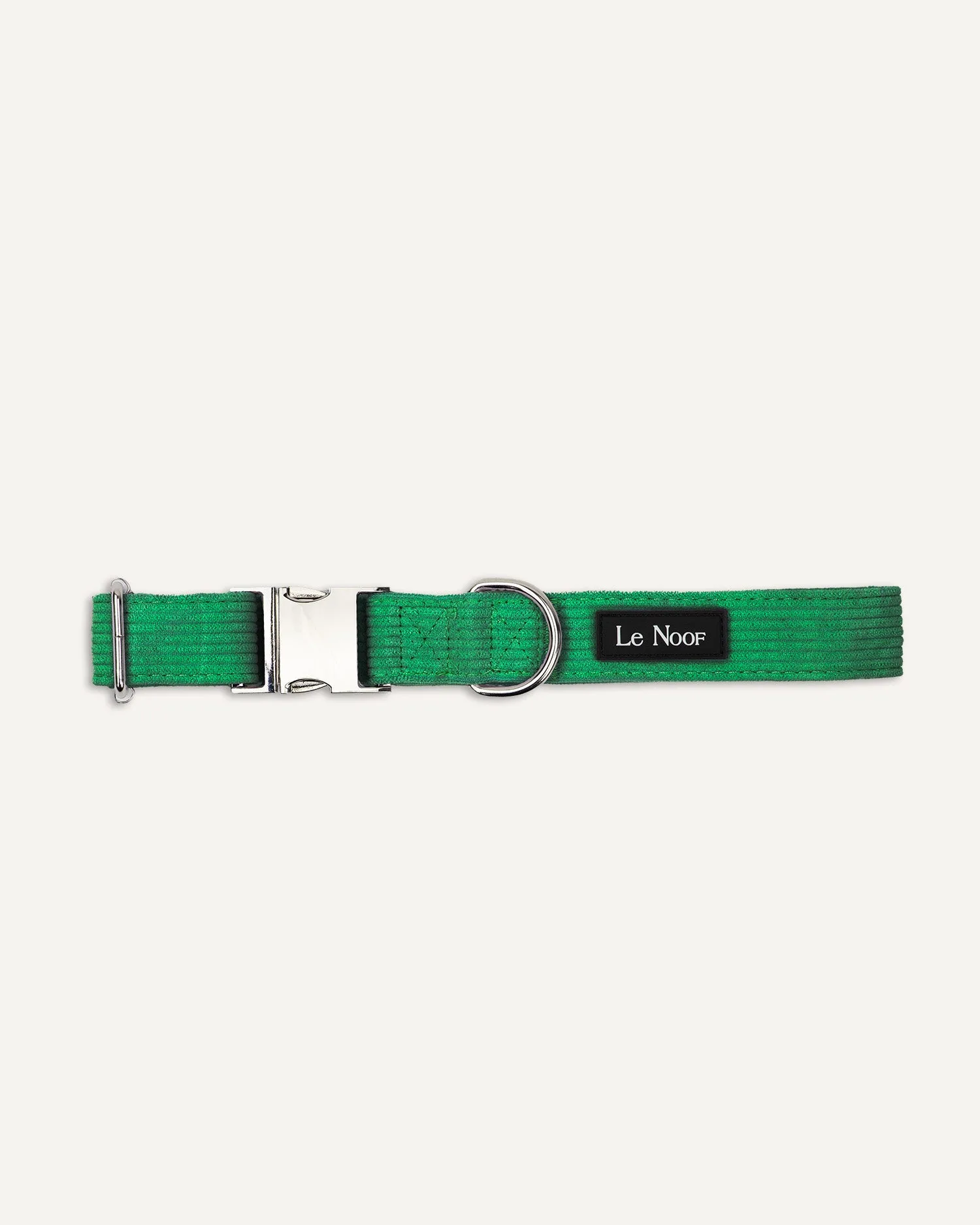 Kelly Green Corduroy Dog Collar