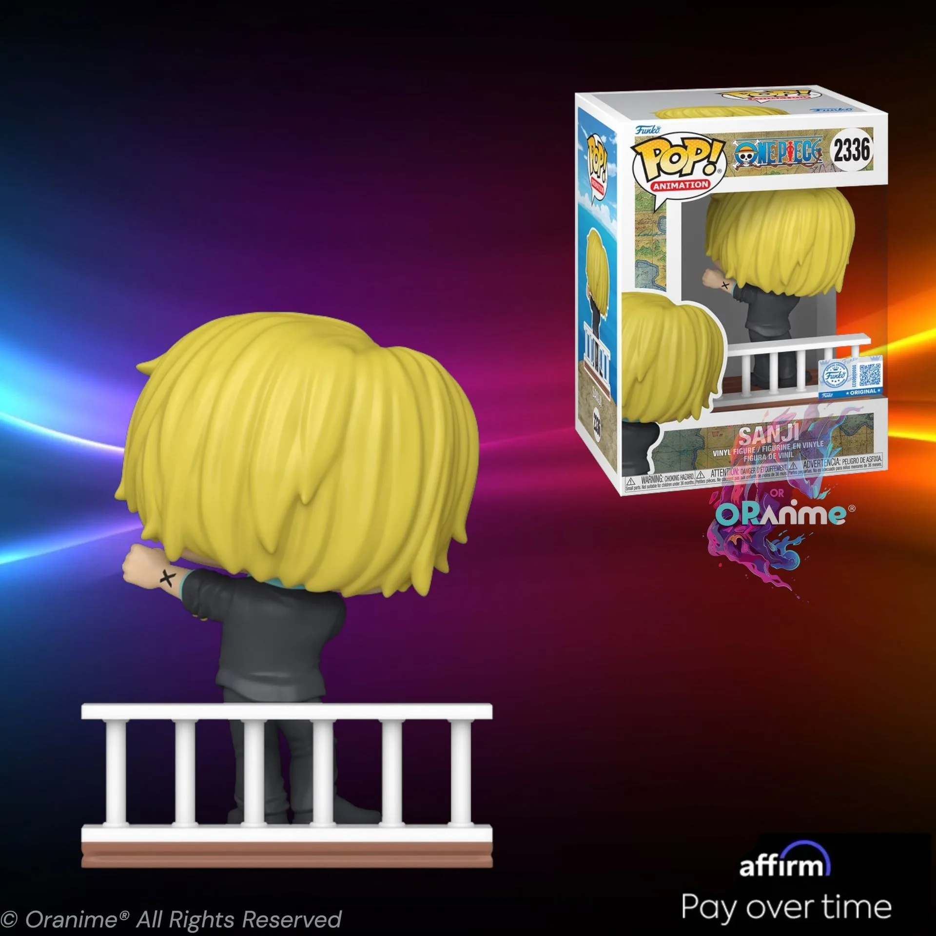 Funko Pop One Piece EE Exclusief Strohoed Bemanning Sanji #2336