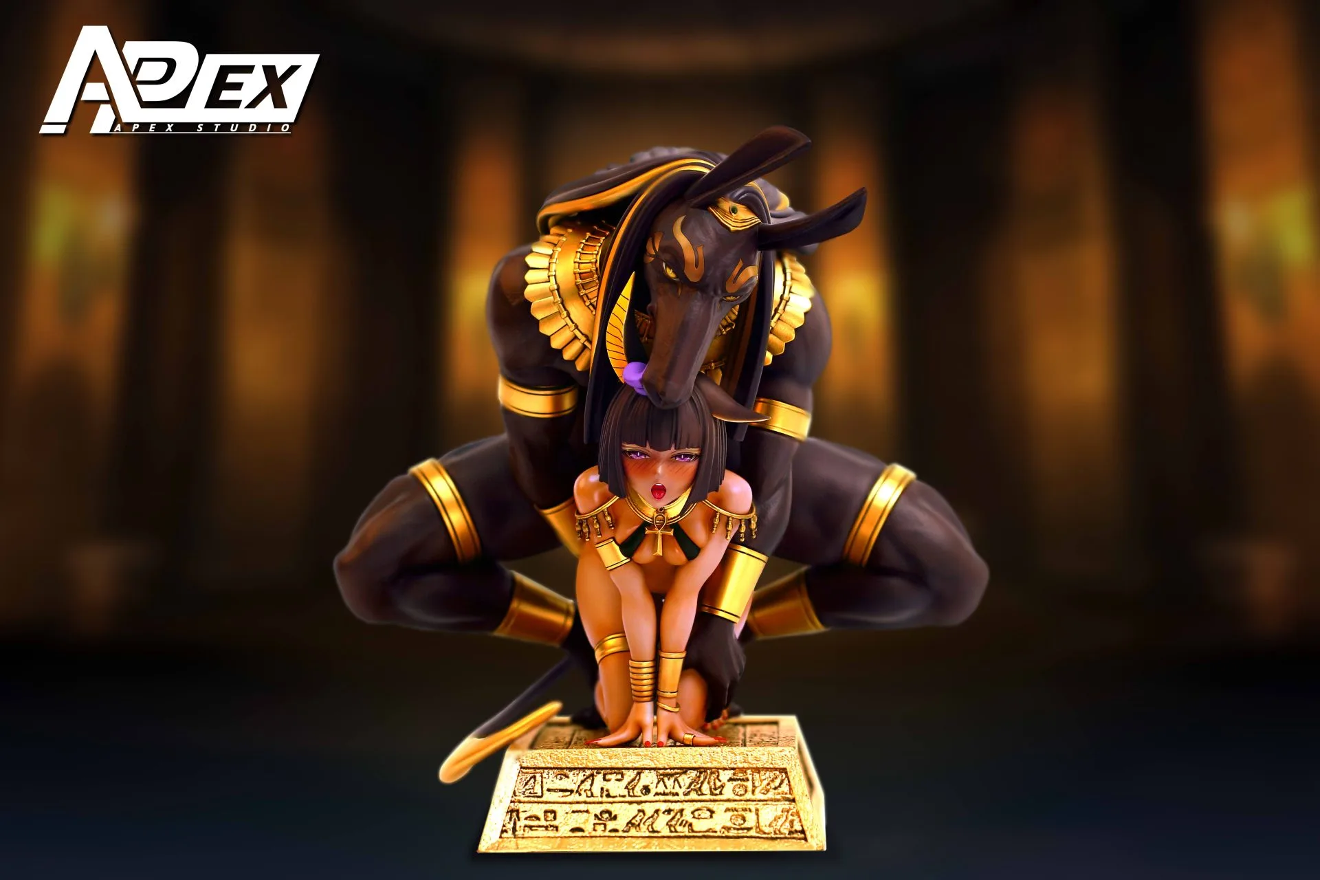 Estatua de Anubis de APEX-TOYS: Diseño y Detalles
