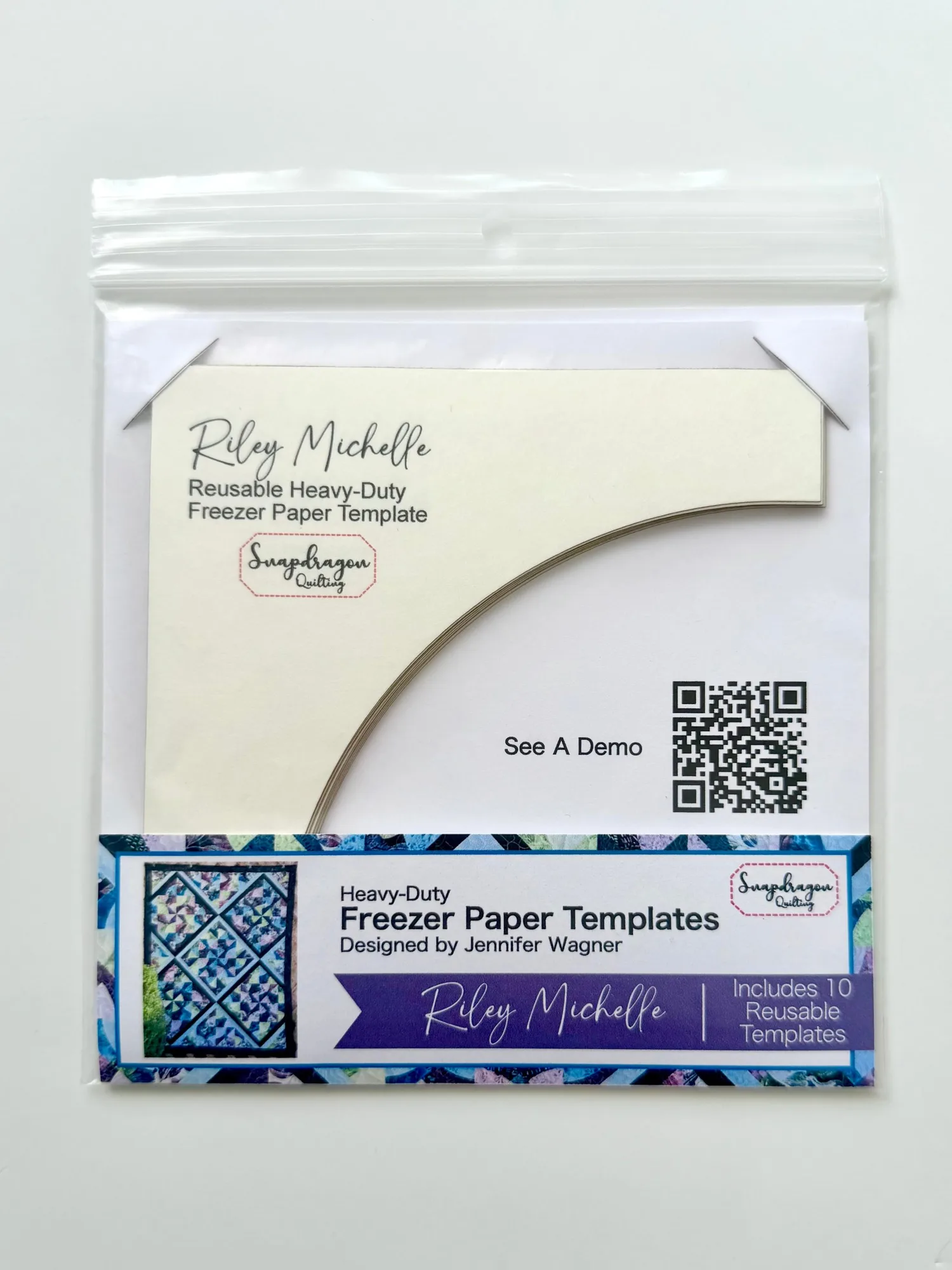 Riley Michelle Heavy-Duty Freezer Paper Templates