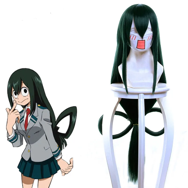 Harley Quinn vs Tsuyu Asui: Cosplay Wig Comparison