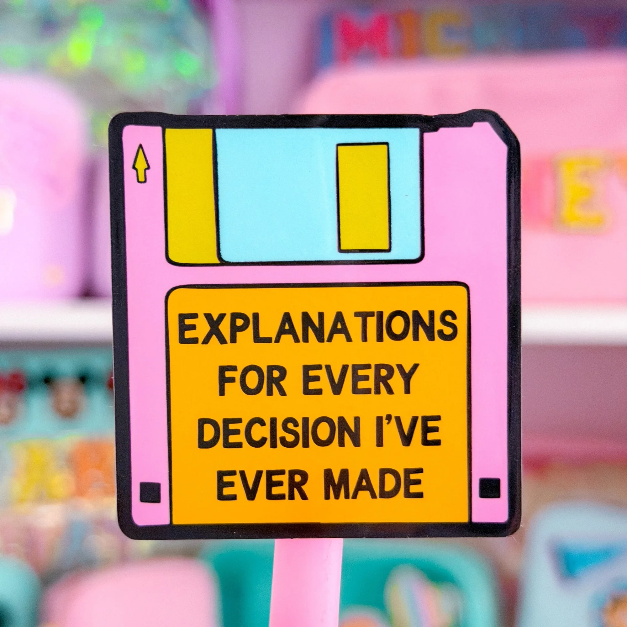 Floppy Disk Sticker vs Retro Tech Stickers: A Nostalgia Showdown