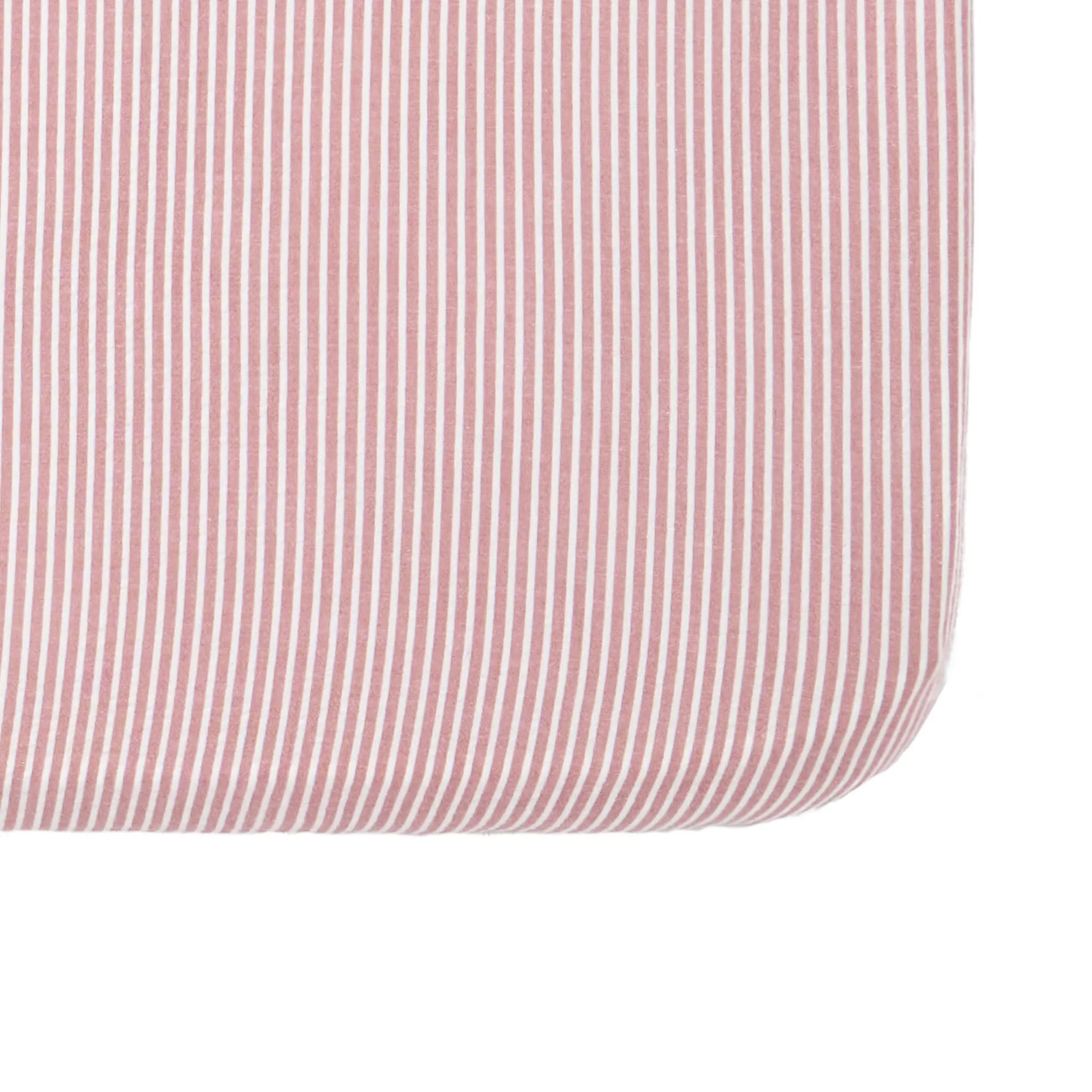 Drap de berceau seersucker - Anchor Red
