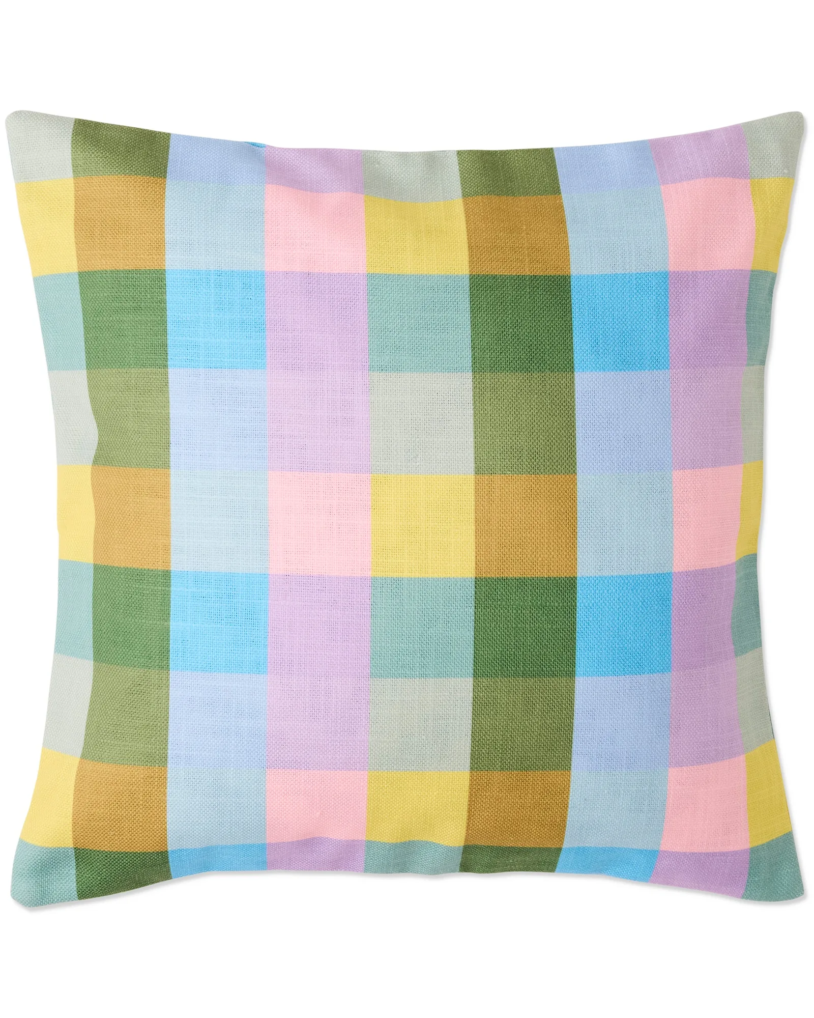 Sorbet Tartan Outdoor Cushion
