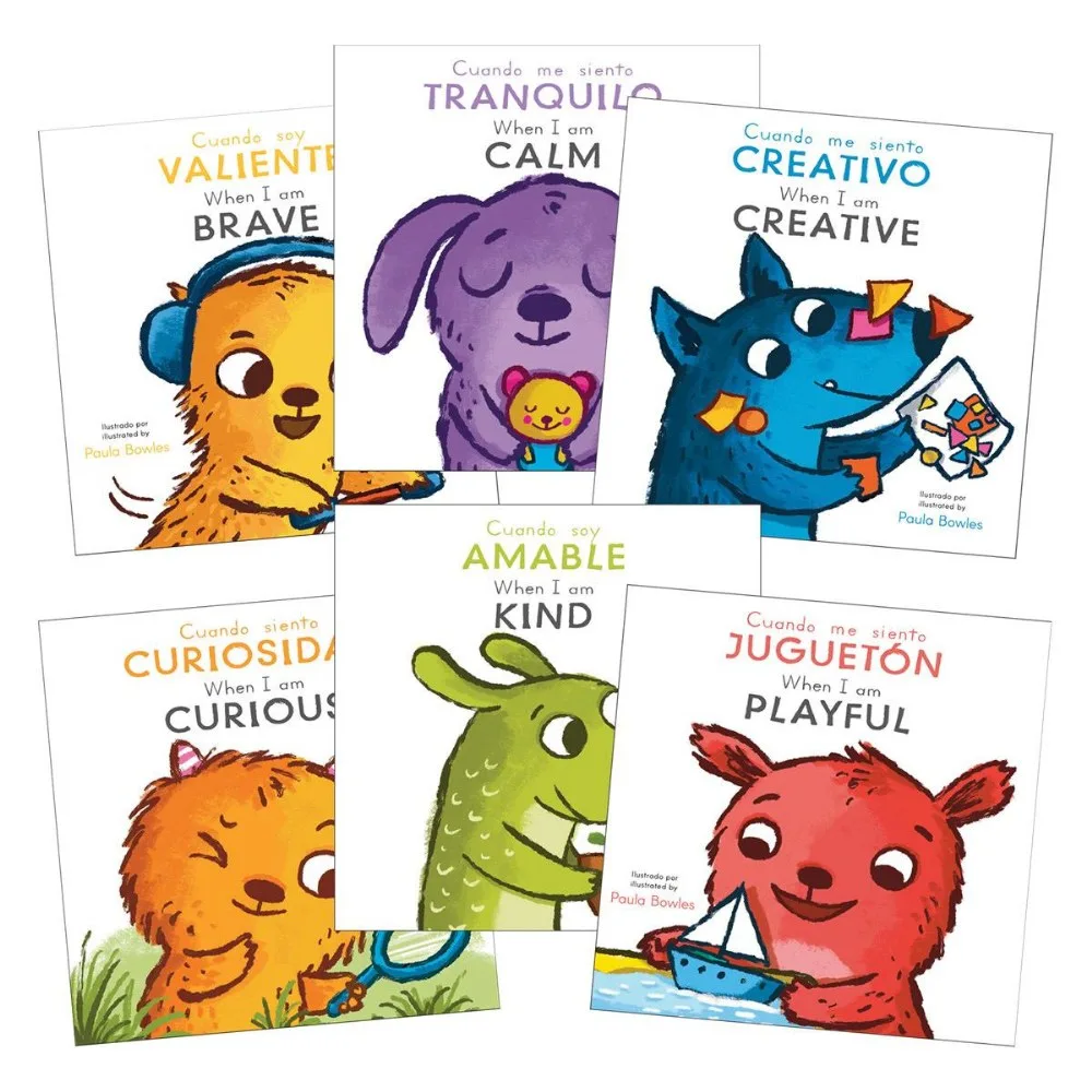 Premiers comportements – Livres bilingues tout carton – Coffret de 6