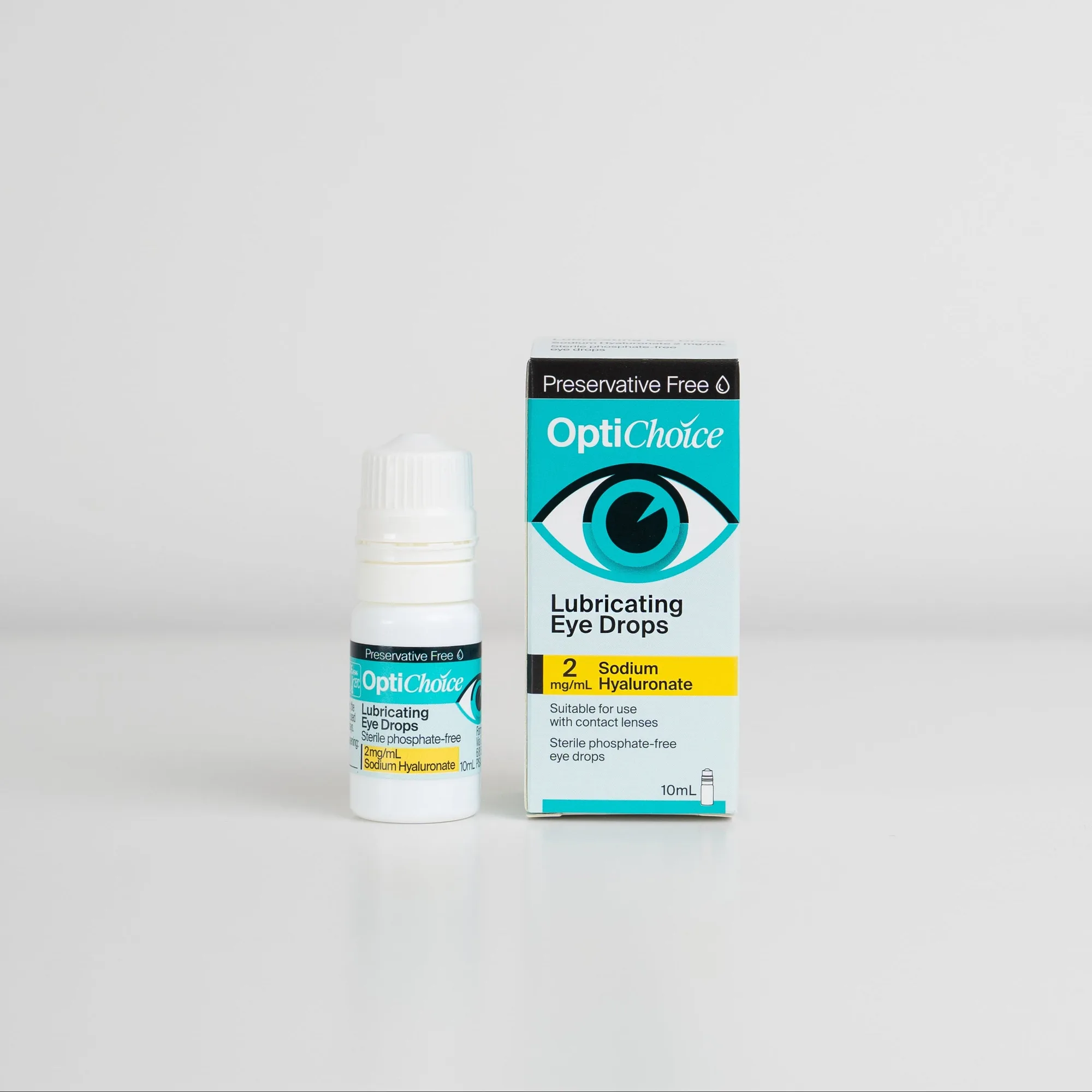 OptiChoice 히알루론산나트륨 0.2% 무방부제 점안액 10ml