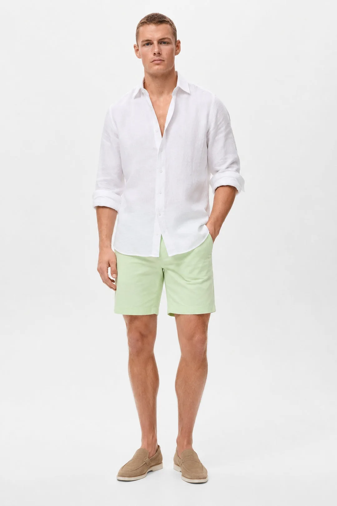 Riviera Denim Shorts | Mint