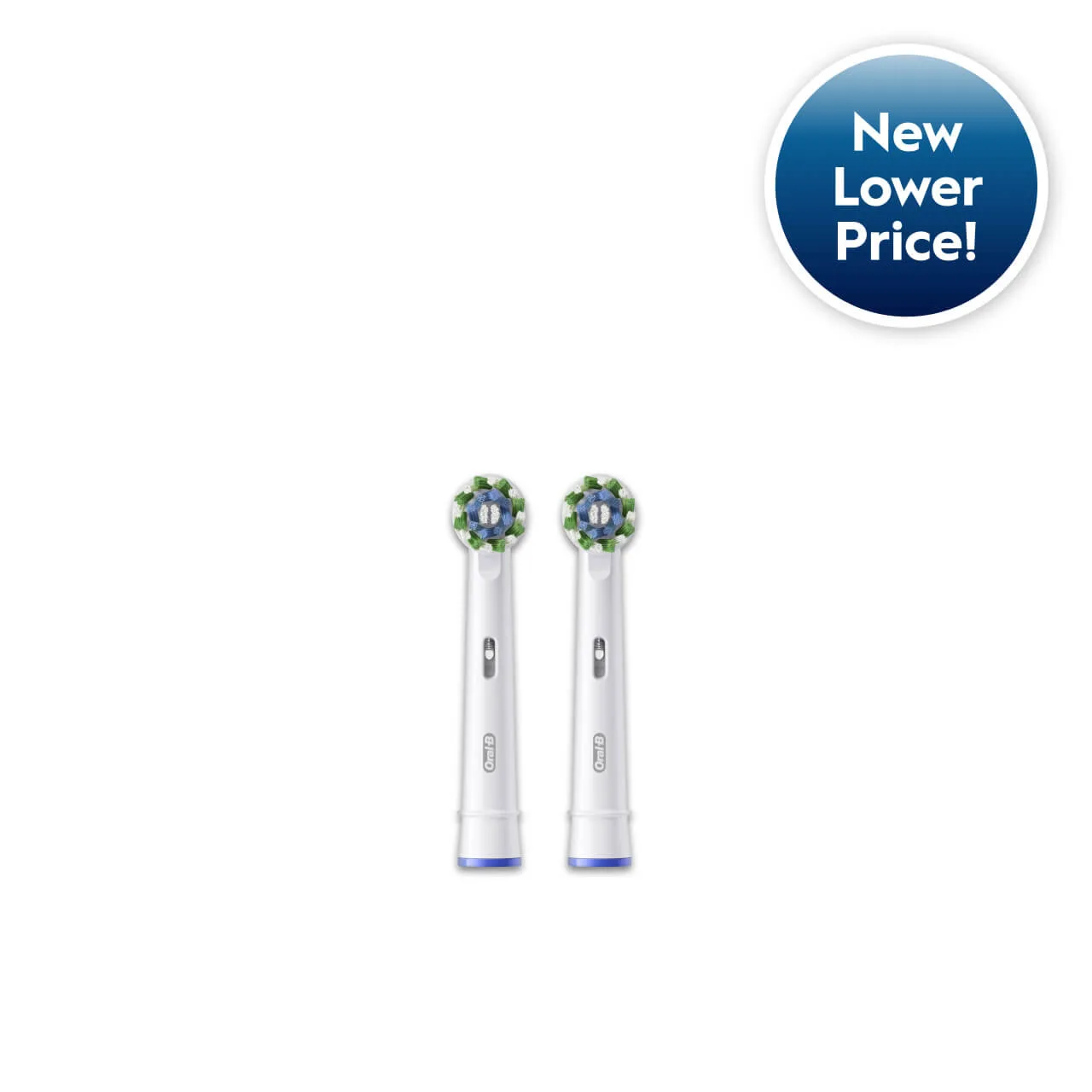 مقارنة رؤوس فرشاة Oral-B CrossAction والحساسة