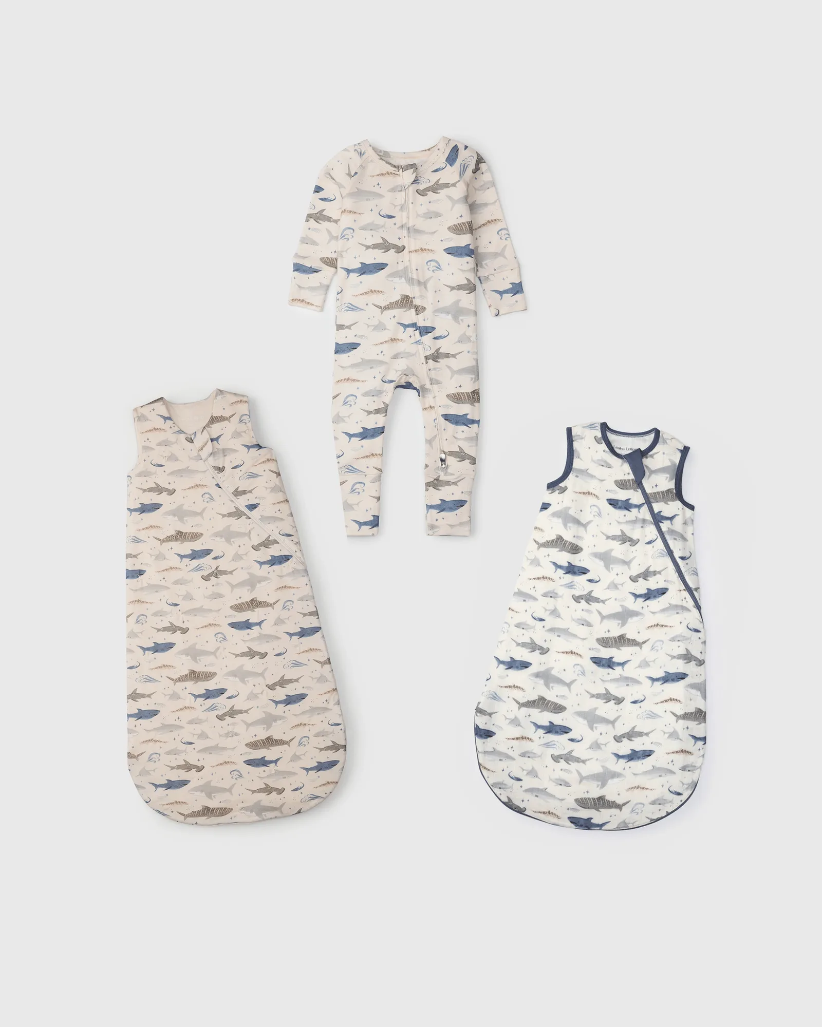 Baby Sleep System Bundle - Smiley Sharks