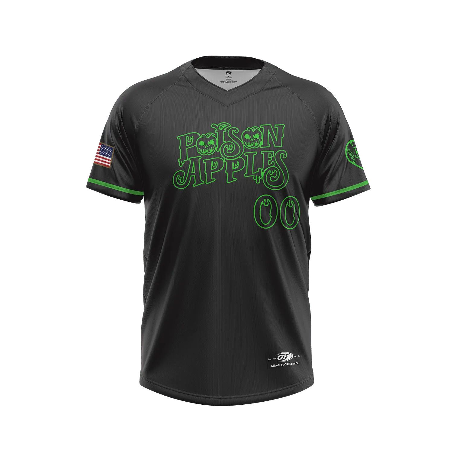 Hill City Howlers Poison Apples Toddler Sublimated Jersey