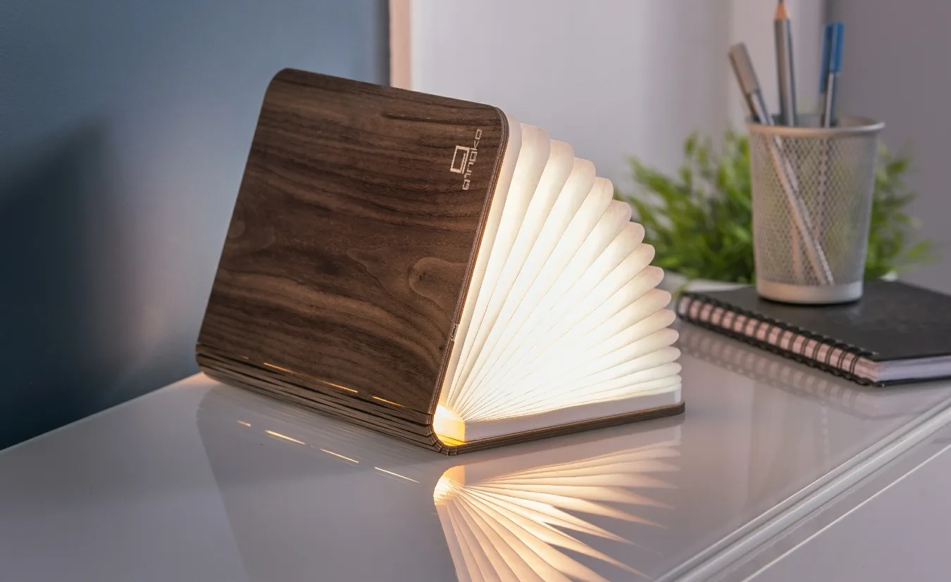 Smart Book Light (Natural Wood) Review: Eco-Friendly Reading Light