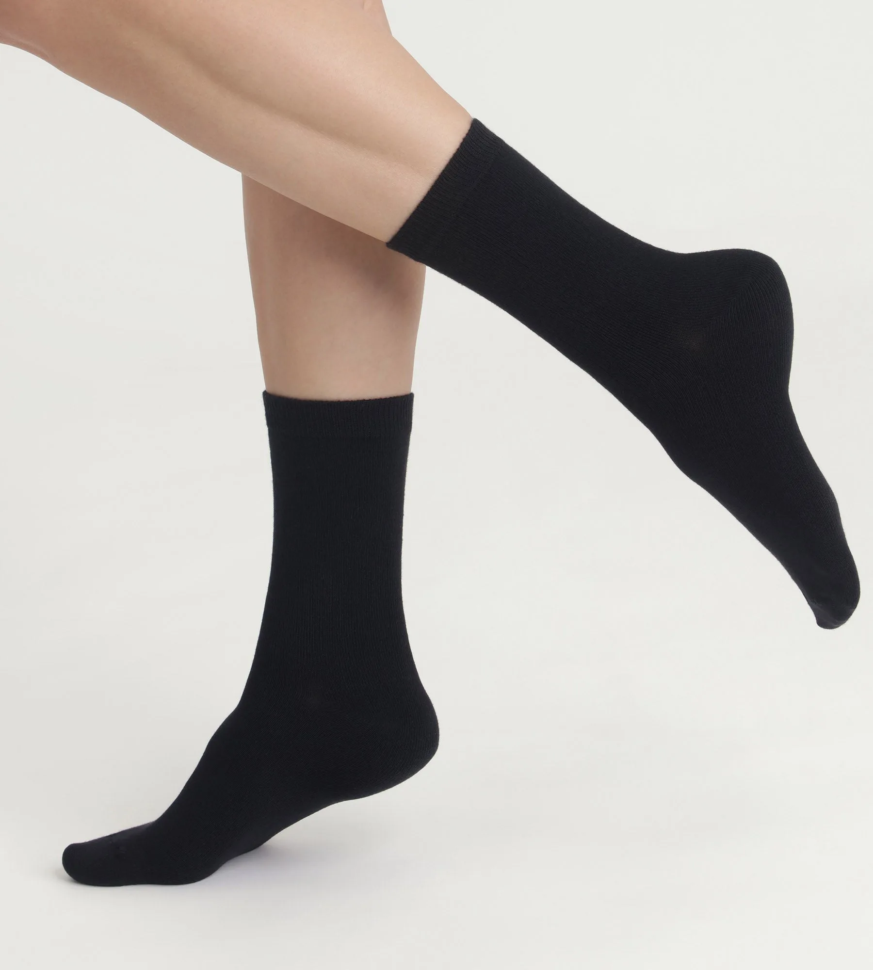 Thermo Polaire 女款黑色襪兩雙組