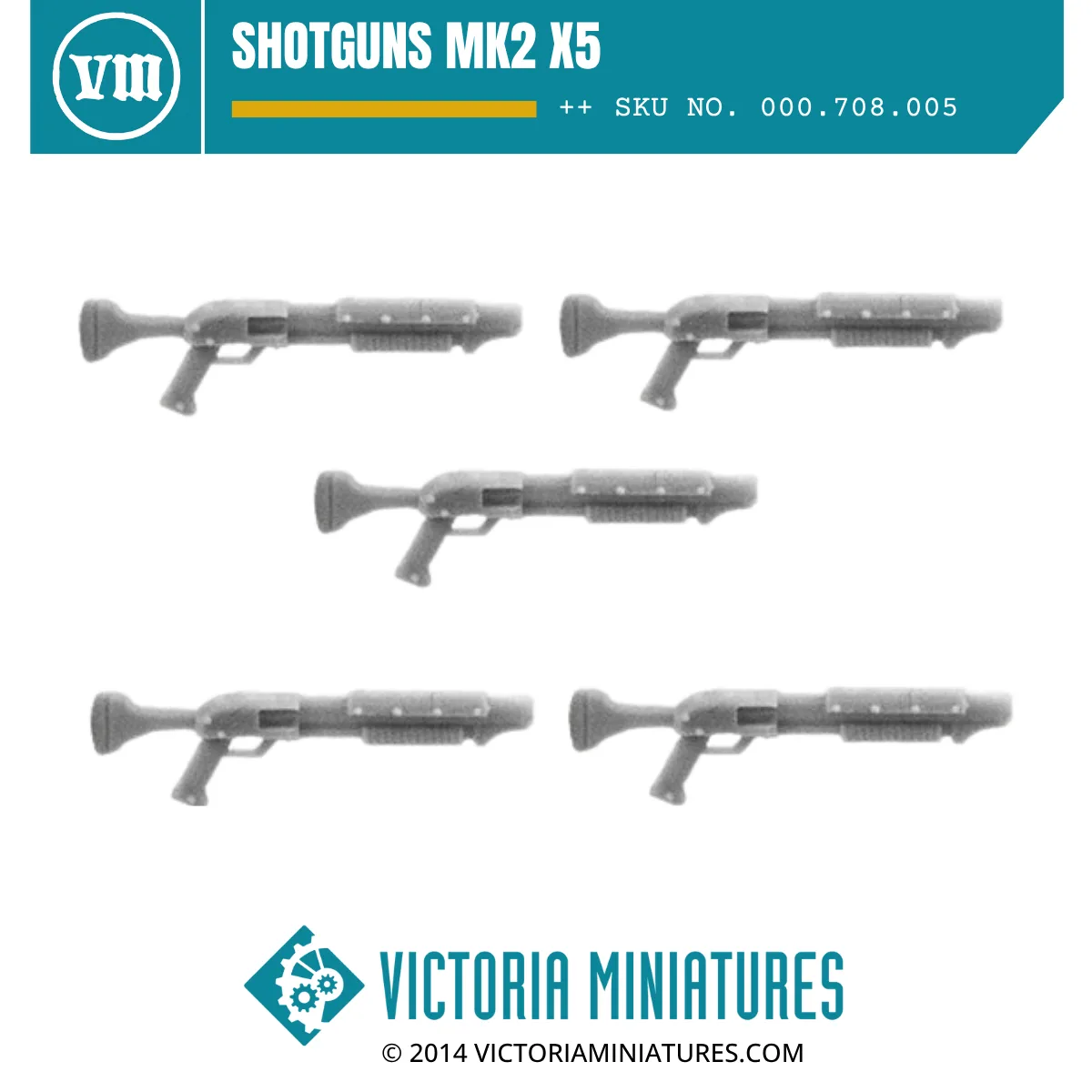 Shotguns MK2 x5: Assembly and Painting Guide