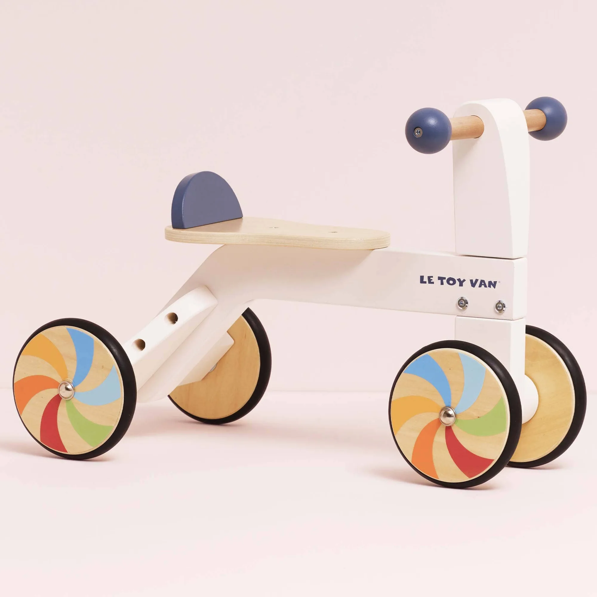 Le Toy Van Wooden Rainbow Ride On Trike