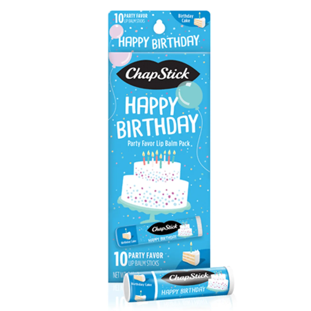 ChapStick Party Favor Collection 10ct: Happy Birthday