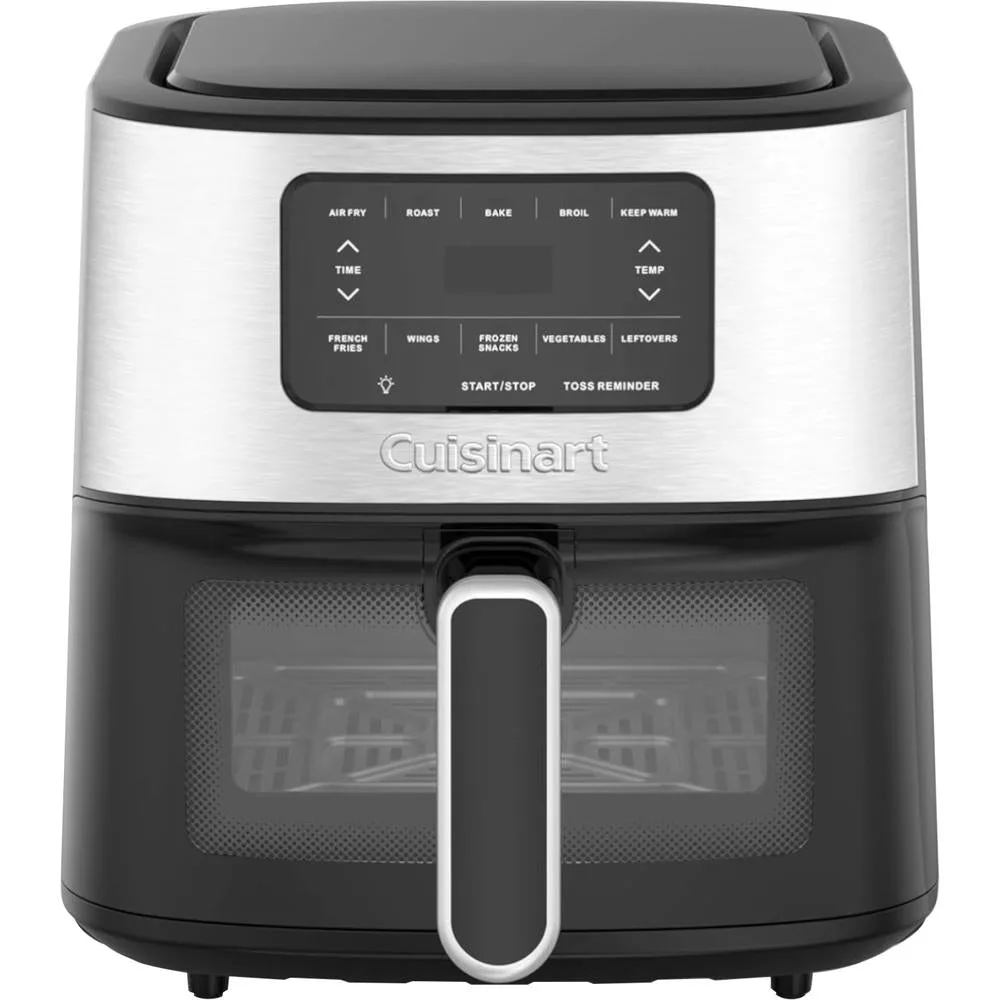 Cuisinart Cuisinart Heißluftfritteuse Backofen - 6-Qt Korb Heißluftfritteuse, Edelstahl - Open Box