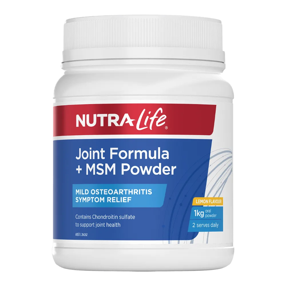 Joint Formula + MSM Lemon Powder