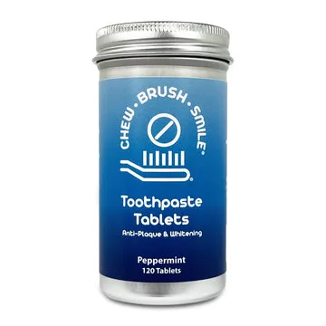 Chew Brush Smile Toothpaste Tablets