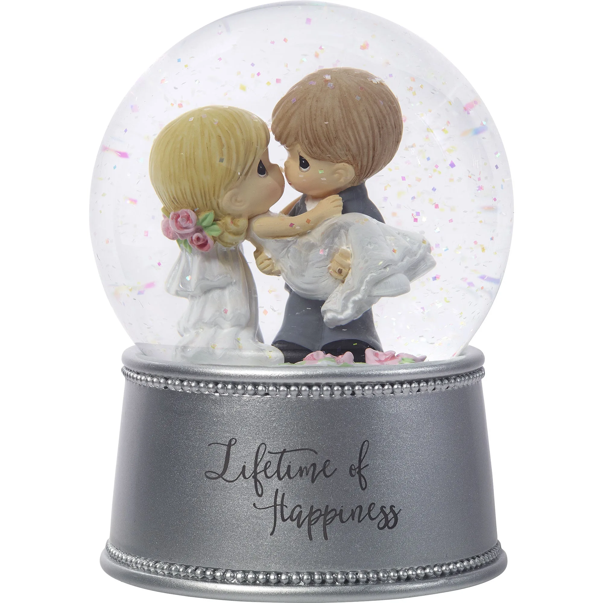Globo di Neve Musicale Una Vita di Felicità