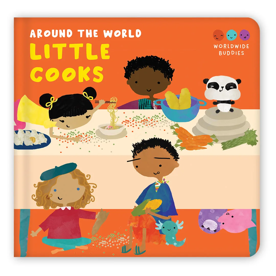 Pequenos cozinheiros do mundo: livro e ideias de brincadeiras
