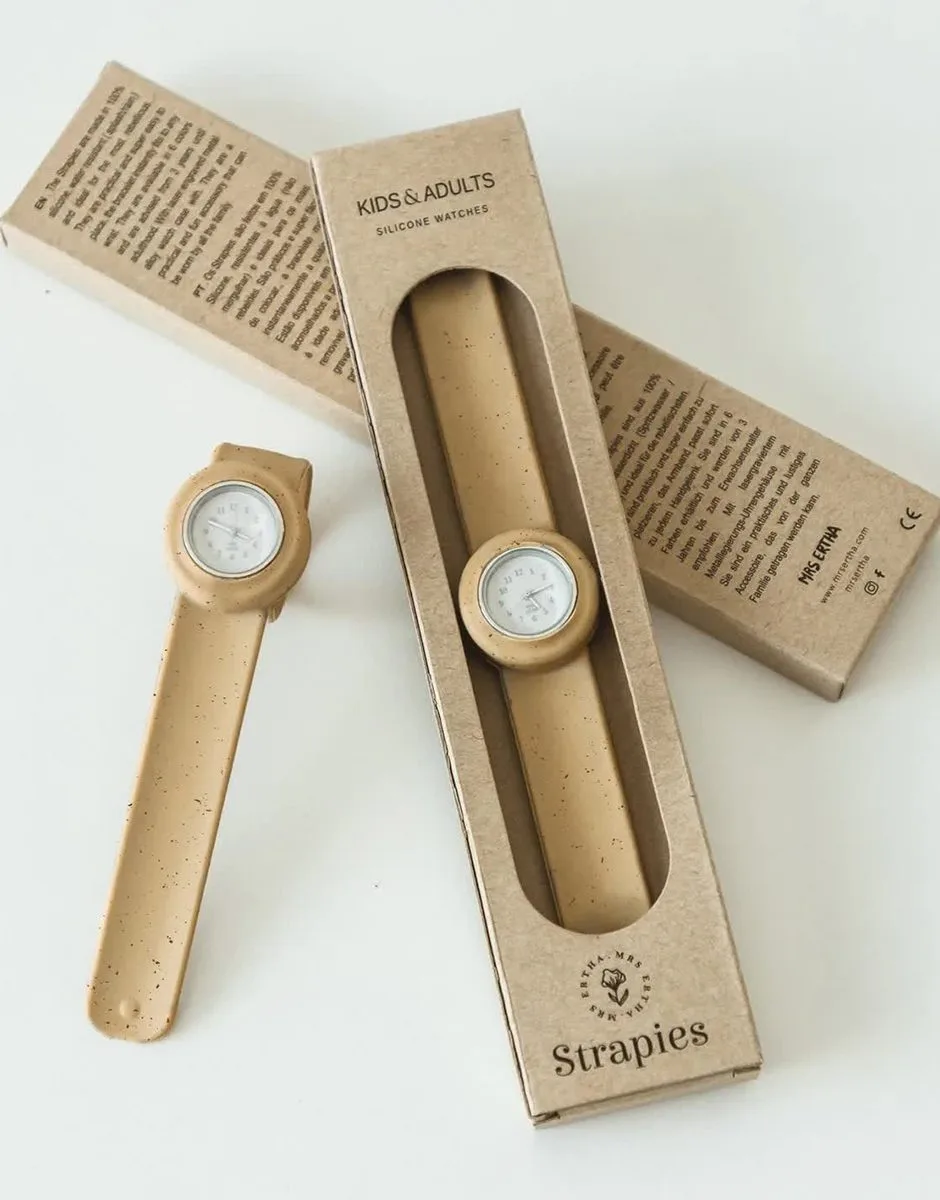 Strapies HONEY horloge voor kinderen: maten en dagelijks dragen