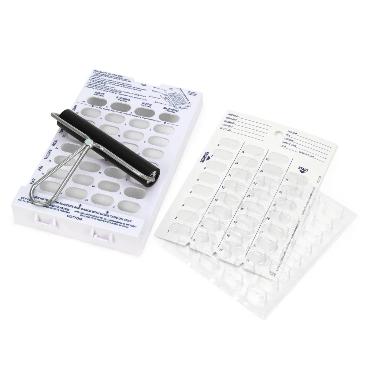 Kit de scellage à froid par dose : conditionnez vos médicaments à la maison