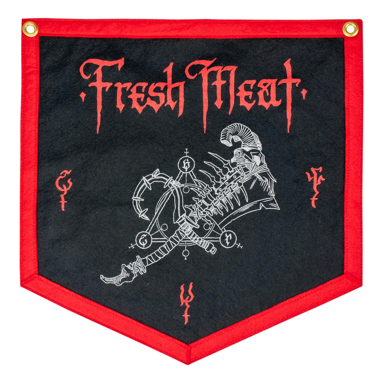 Diablo Butcher Fresh Meat Camp Flag