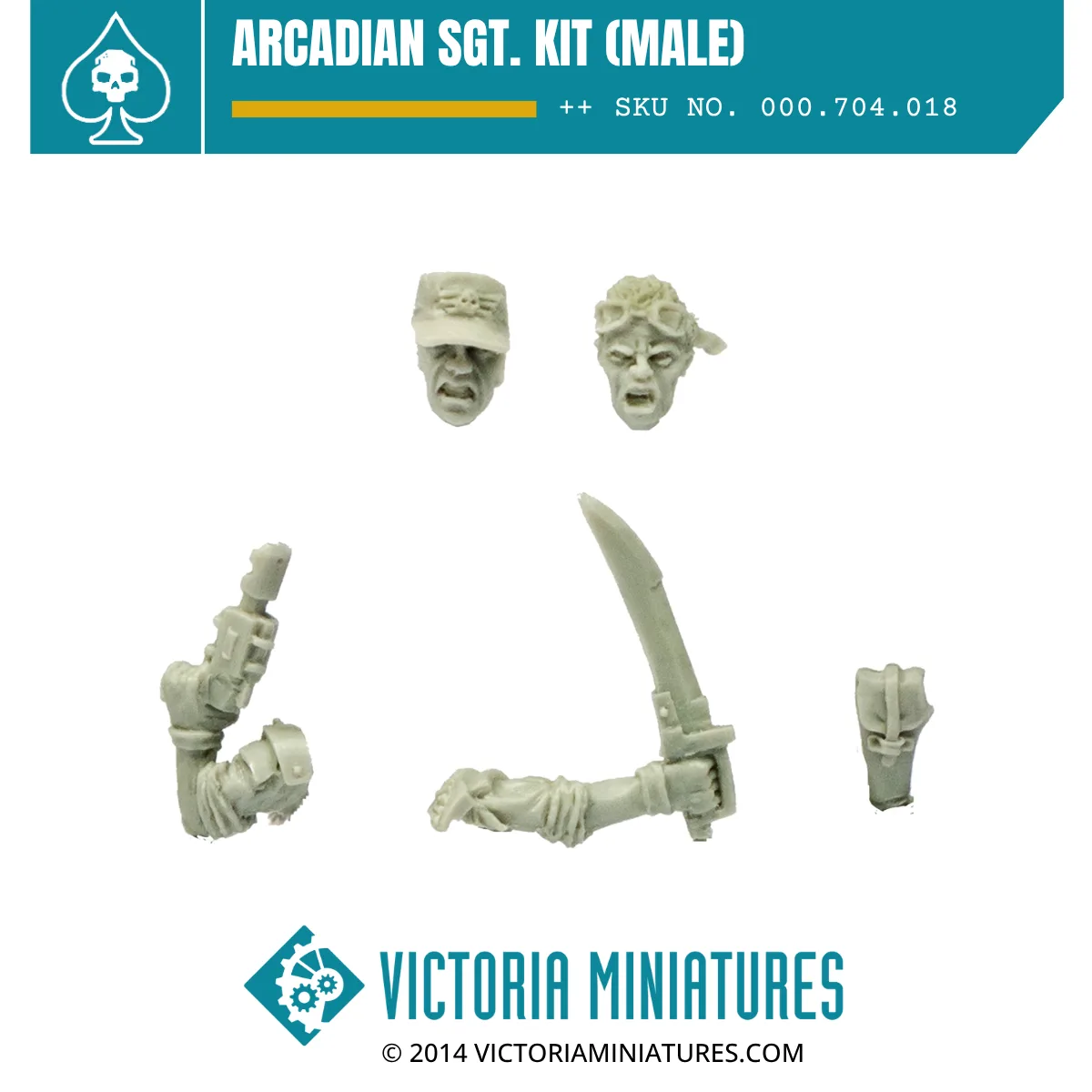 Kit Sergente Arcadiano (Maschio)