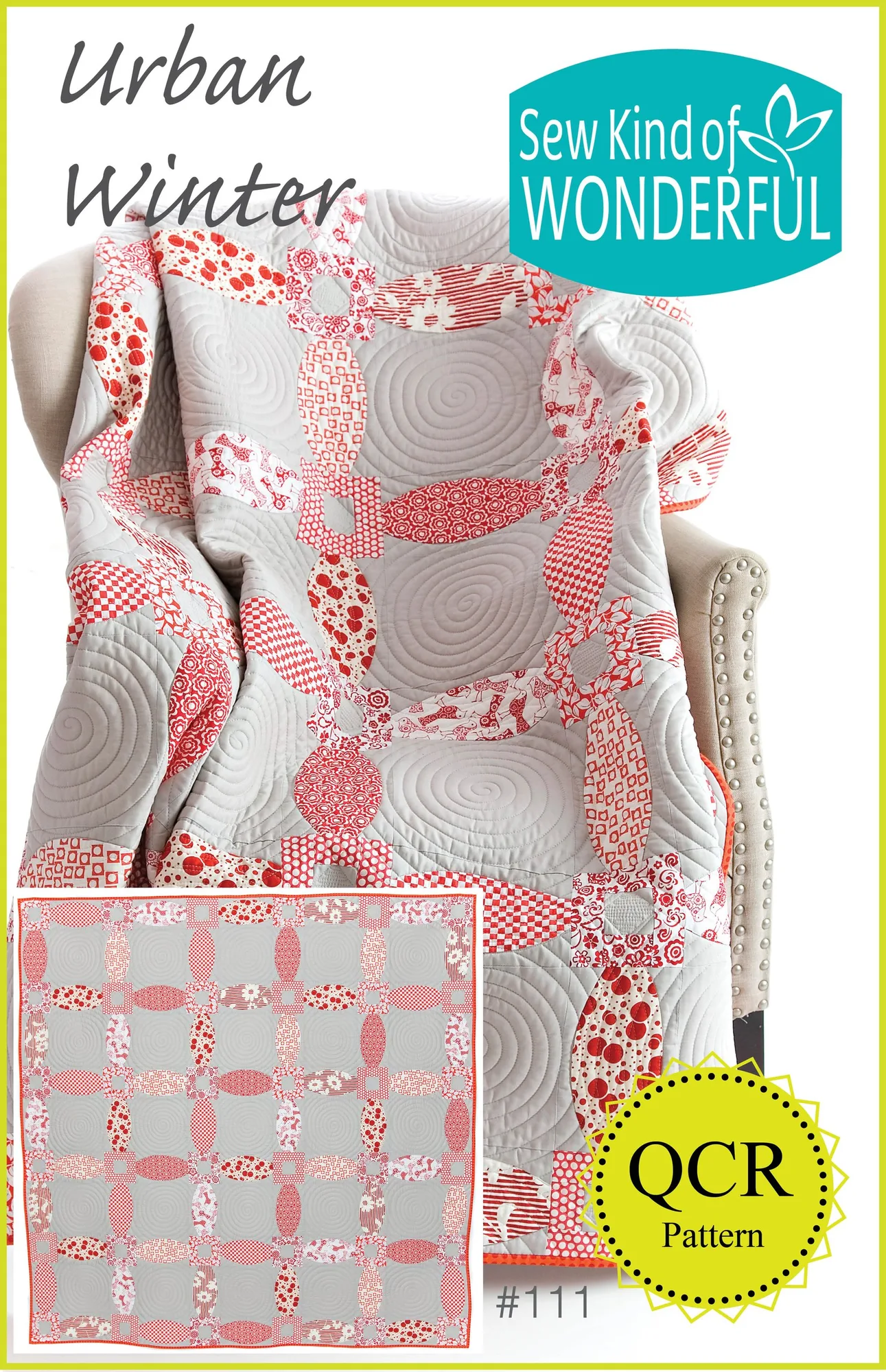 Urban Winter Quilt Pattern: Fabric and Size Guide
