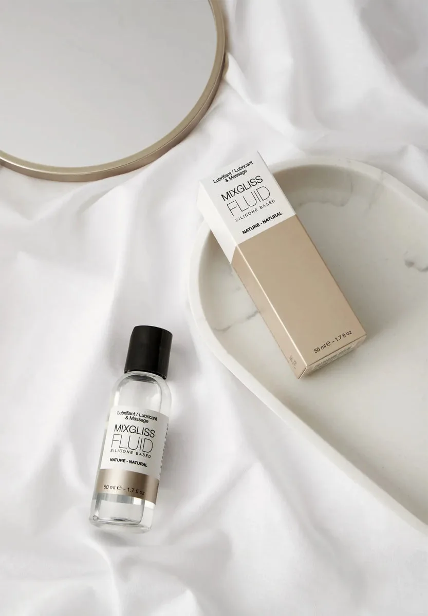 Mixgliss Silicone - Fluide 2 en 1 Lubrifiant & Massage