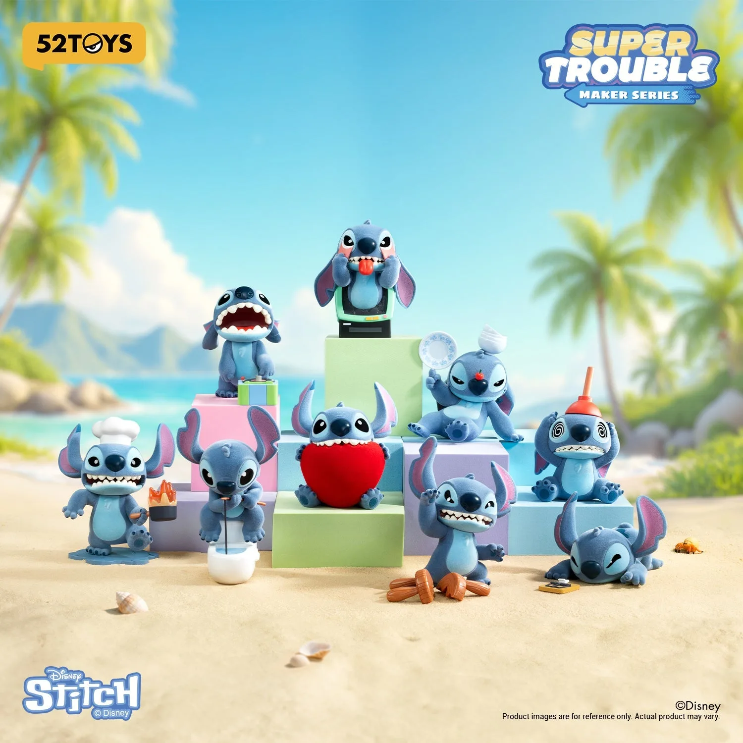 Jak wyeksponować figurki Disney Stitch Blind Box